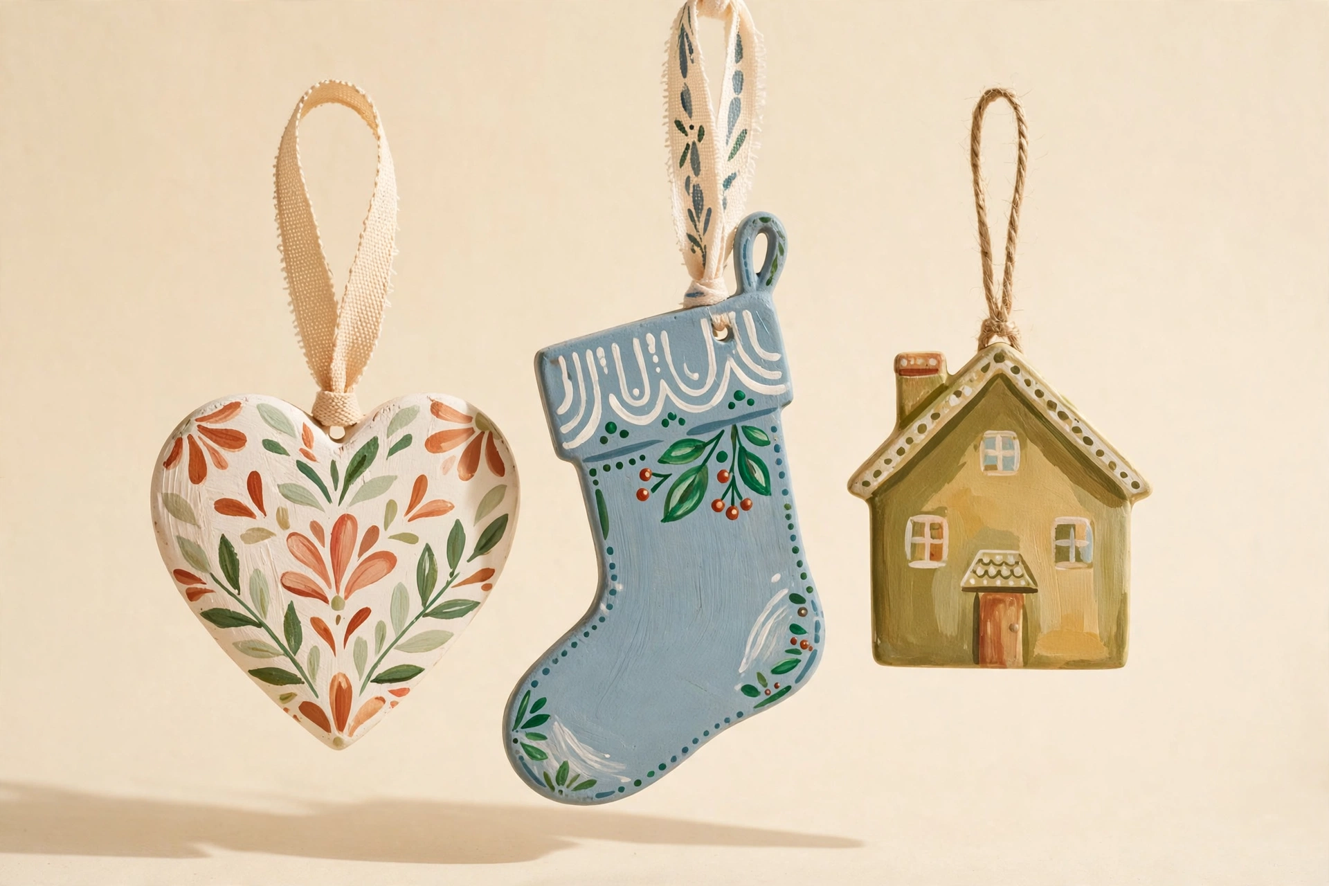 Finished Hanging Décor — paint-your-own kit Finished Hanging Décor — Jojopo, handmade in Surrey, BC