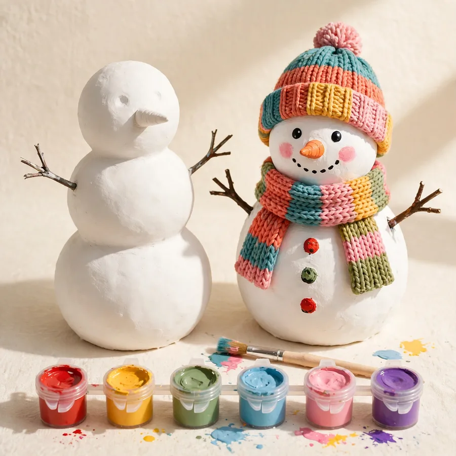 Snowman Pal Kit — Jojopo, handmade in Surrey, BC